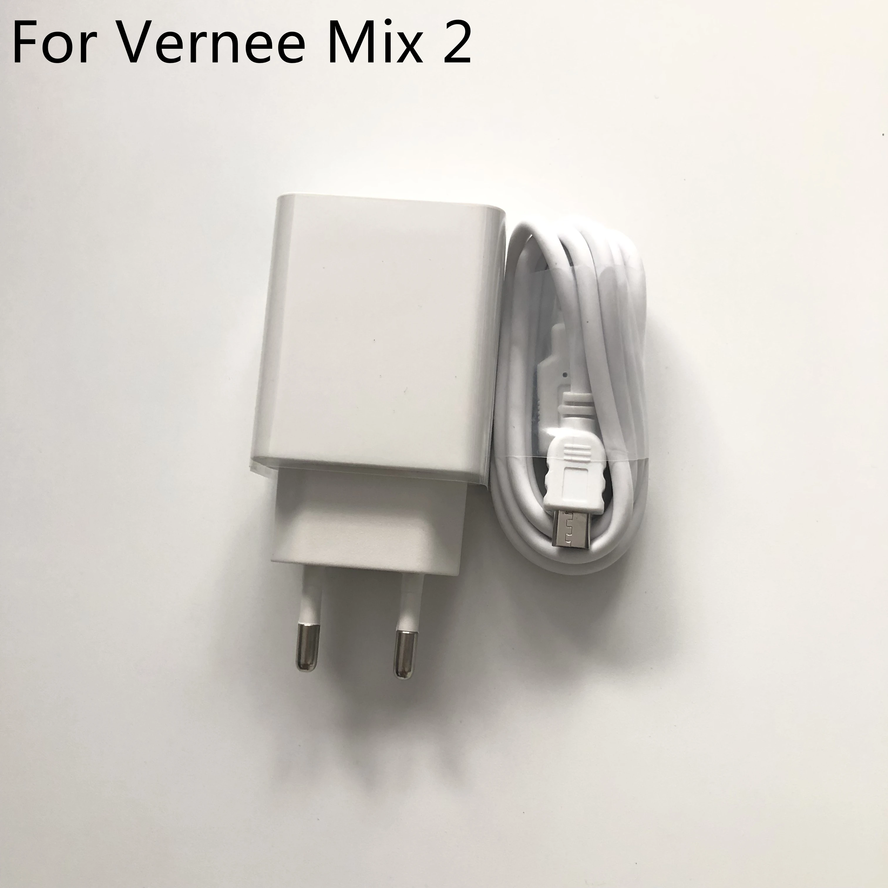 Зарядное устройство для путешествий и USB-кабель смартфонов Vernee Mix 2 Восьмиядерный