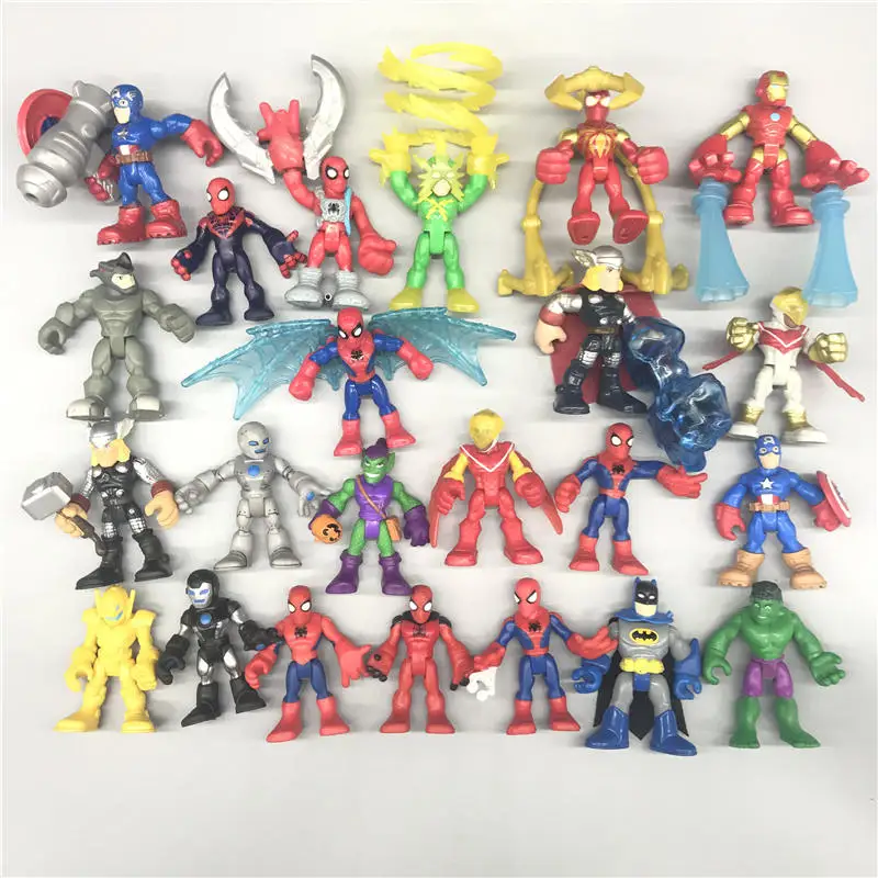 

Action Figure Toy Dolls MARVELS Avengers Infinite War Spider-Man Hulk Iron Man Captain America Gift