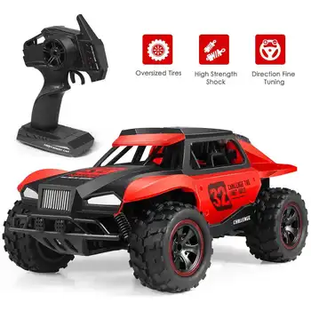 

1/18 1:18 60Km/h Stepless Speed RC Remote Control Off Road Cars Vehicle 2.4Ghz Crawlers Electric Monster Truck