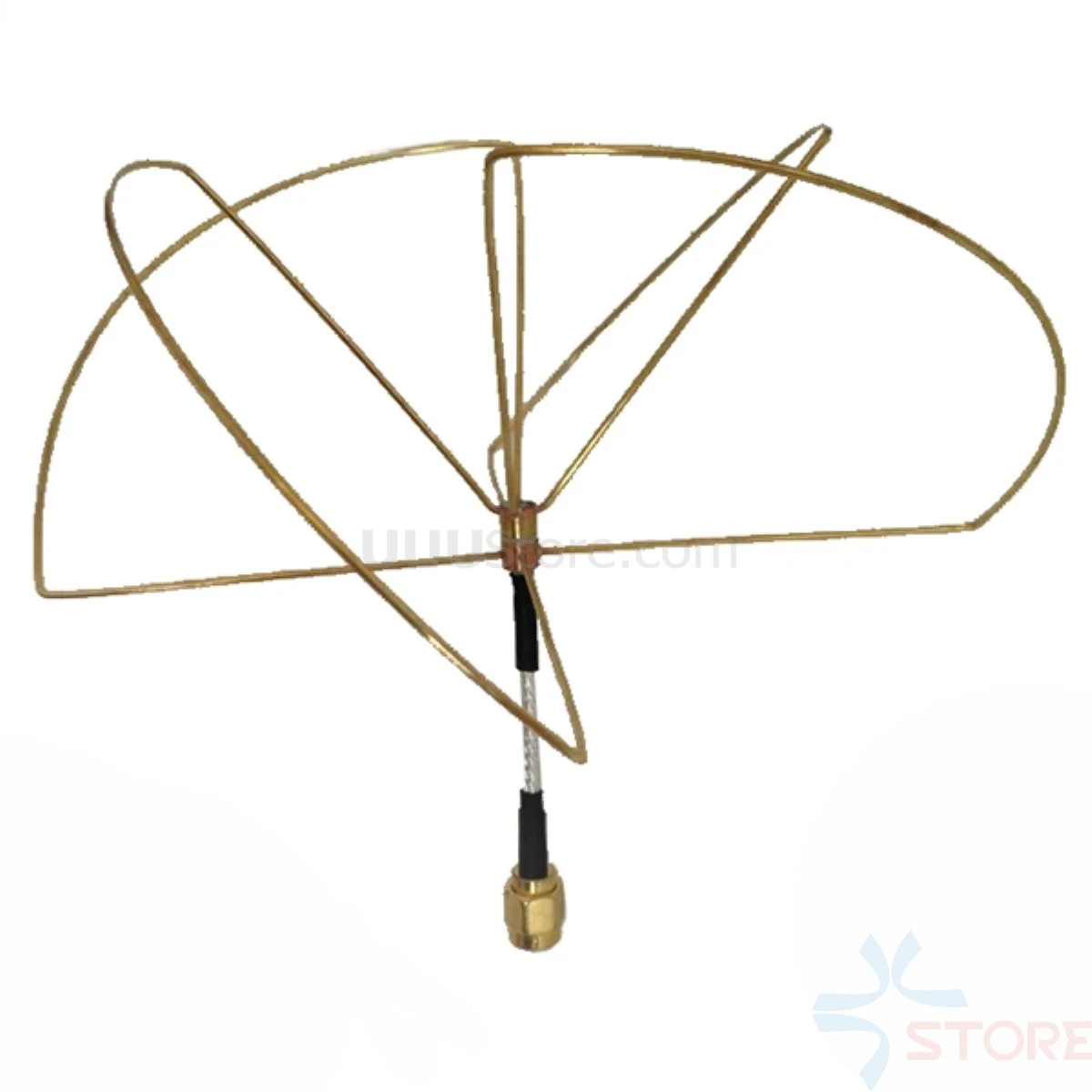 1 2G 2 GHz антенна в виде листа клевера Circular Polarized SMA male для Ghz 3 видео передатчик