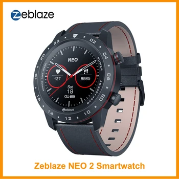 

2020 New Zeblaze NEO 2 SmartWatch Heart Rate Sleep Monitor HRV Health Index Modes Bright Control IP67 Waterproof Smart Watch Men