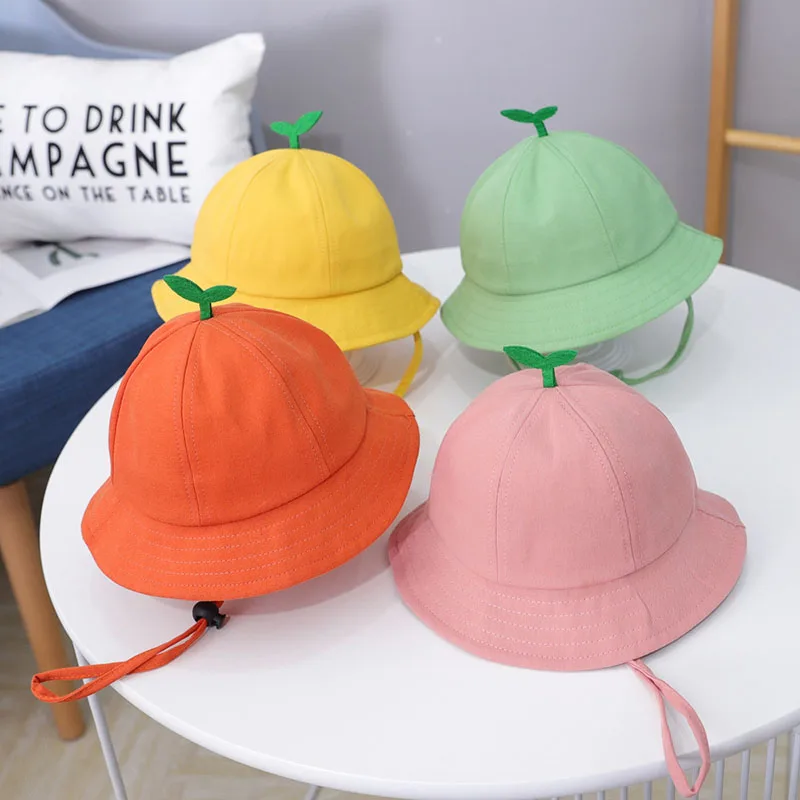 Cute Cartoon Baby Bucket Hat Children Caps