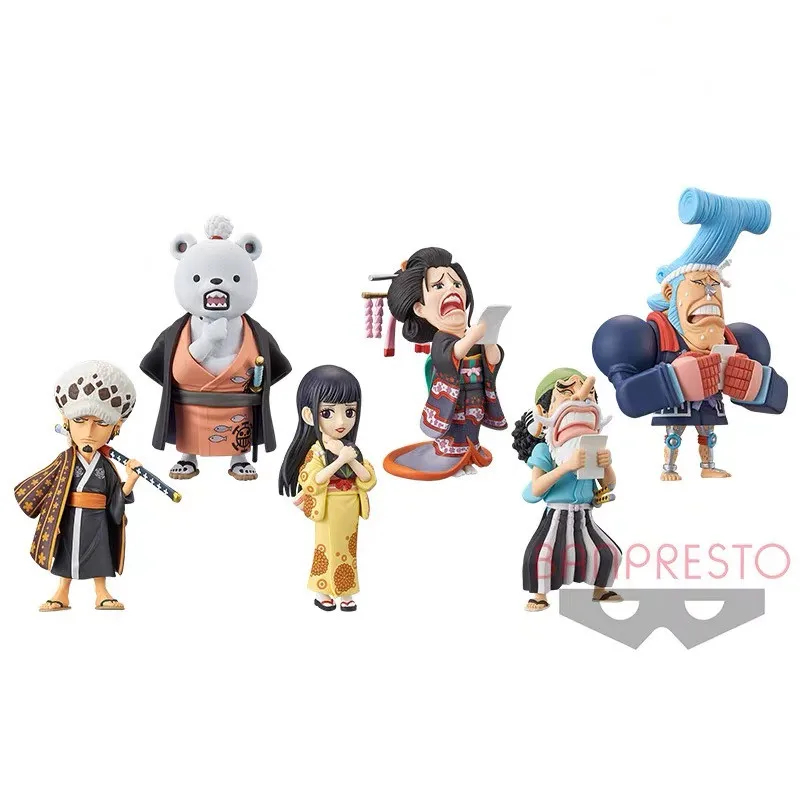

Preorder May Banpresto One Piece WaNo Kuni WCF vol.2 Law Robin Franky PVC action figure model Figurals Dolls