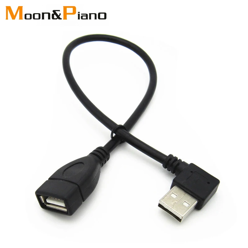 USB 2 0 usb кабель передачи данных под углом 90 градусов Соединительный адаптер для ПК