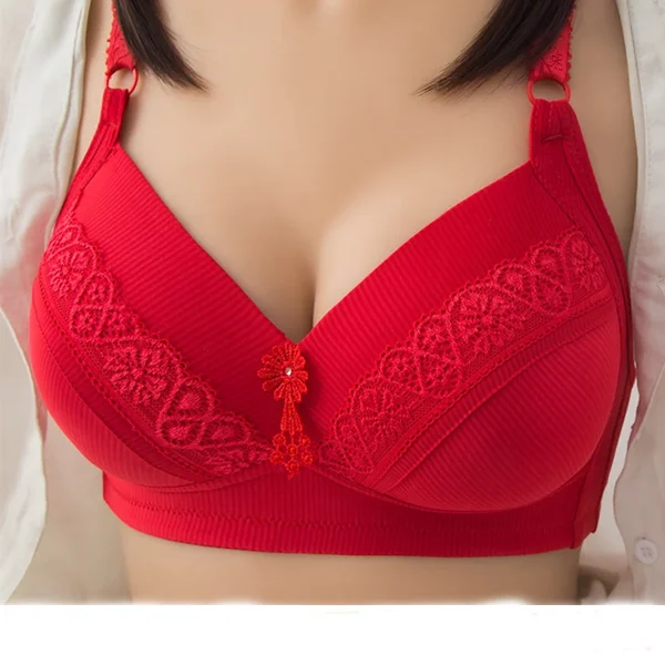 Бюстгальтер пуш-ап для большой груди, тонкий, мягкий, без подкладки, размера плюс