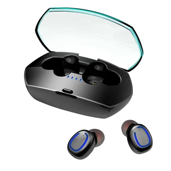 

xi11 Mini Bluetooth 5.0 Earbuds Wireless Headphones Ipx4 Waterproof Tws Stereo Hi-Fi Sound With 500Ma Charging Case