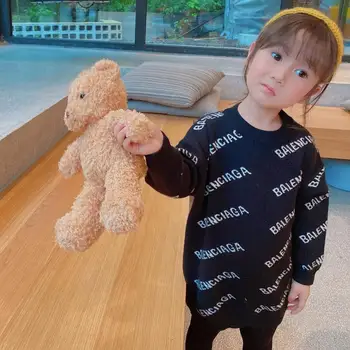 

Girls Knitted Dress New Autumn Winter Clothes Kids Toddler Baby Dress For Girl Princess Warm Long Sleeve Sweater Dresses