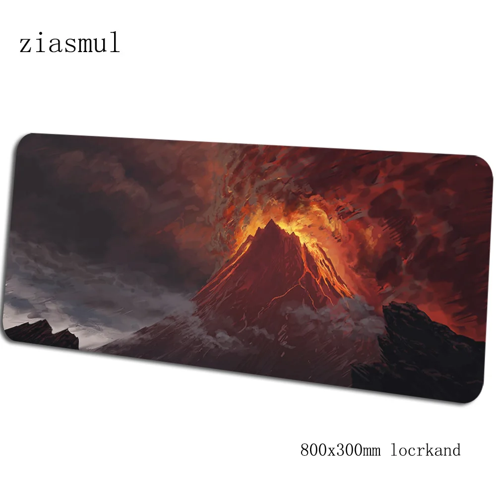 Вулканы коврик для мыши геймер Мода 800x300x3 мм notbook коврик для мыши игровой коврик для мыши подарок на Хэллоуин pc стол коврик для мыши - Цвет: pattern 4