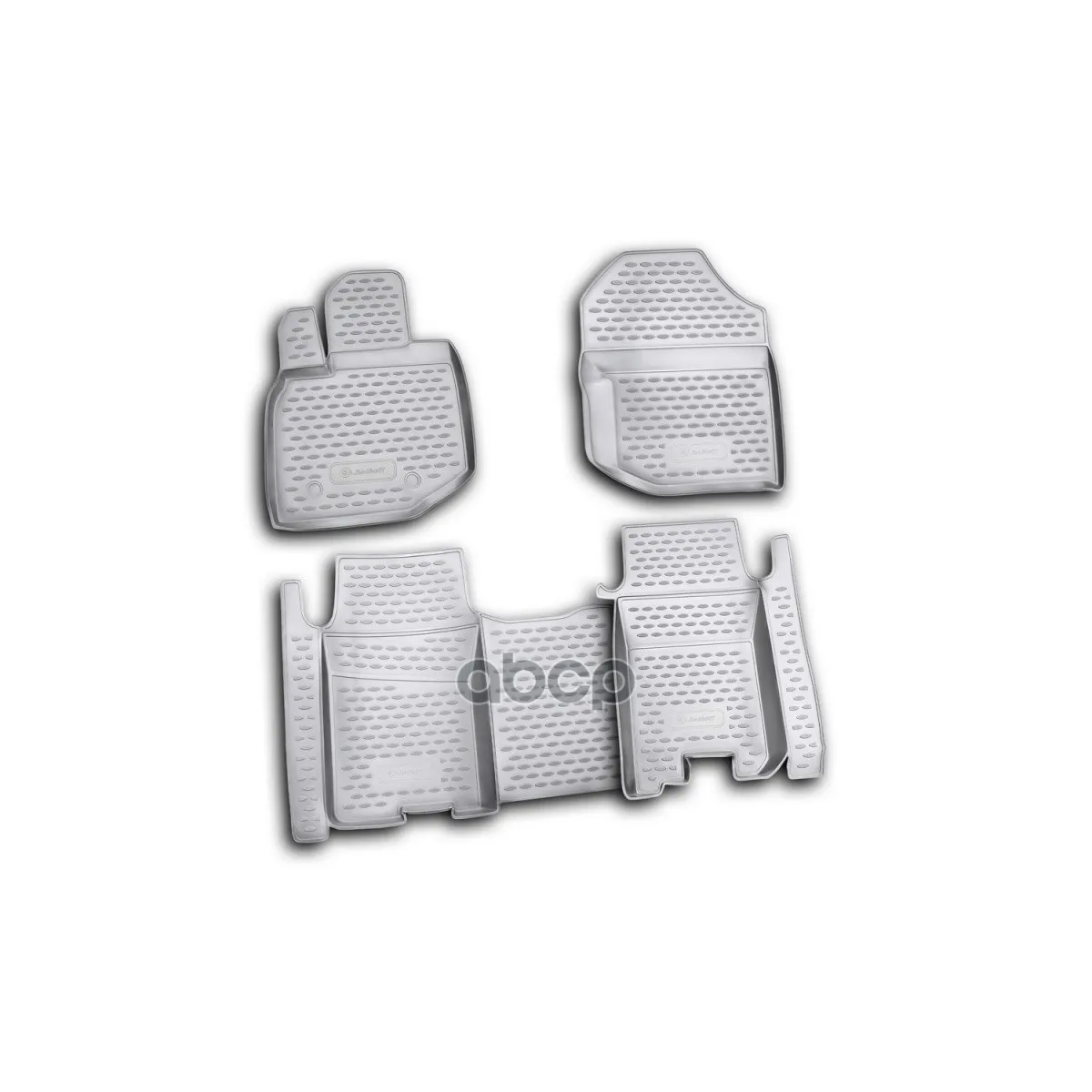 Коврики В Салон Honda Jazz 2009-, 4 Шт.(Полиуретан) ELEMENT арт. NLC.18.19.210kh