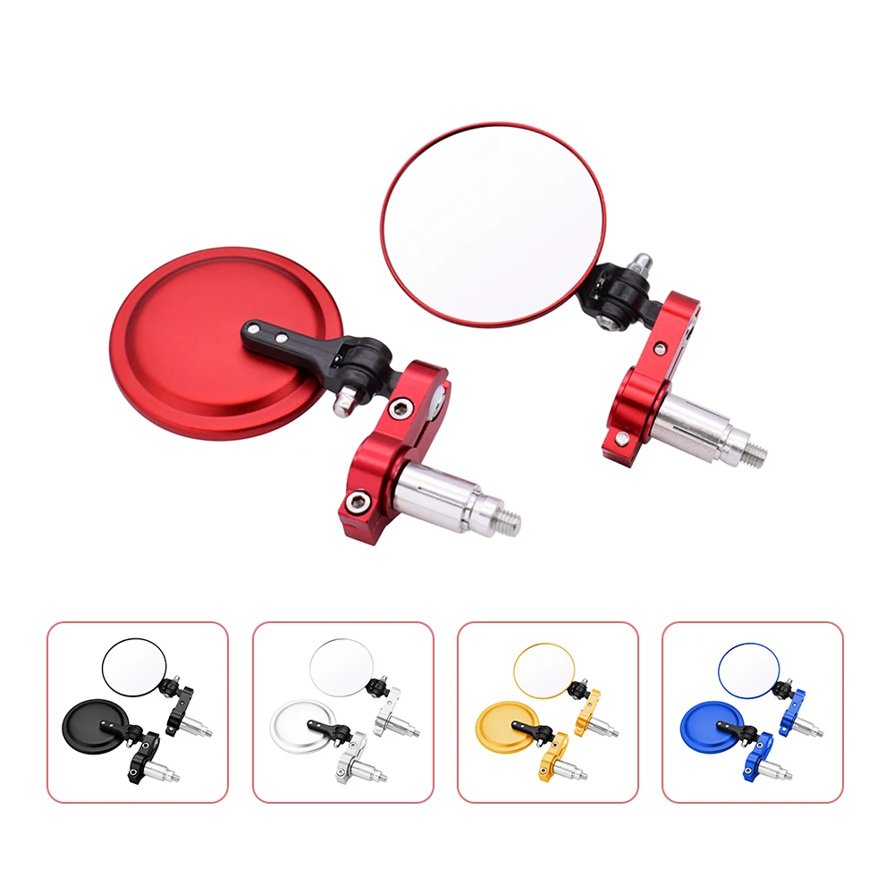 For Ducati 400 620 695 696 796 821 797 MONSTER S4/S4R Motorcycle Mirror 22/24mm Handle Bar End Rearview Side Mirrors five colors |