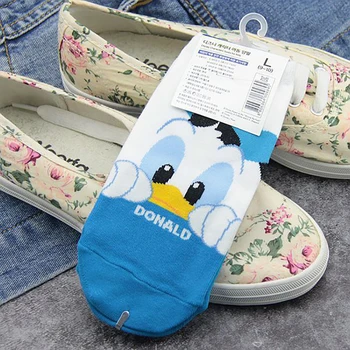 

Disney Baby Socks Cute Cartoon short socks spring and summer cartoon Mickey Minne invisible boat socks