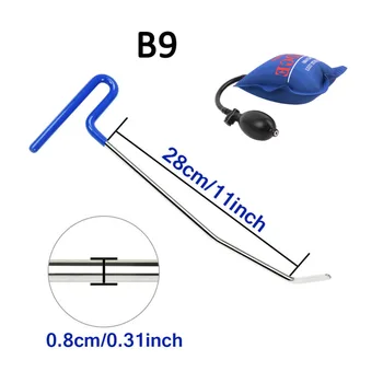 

tools 1 pcs blue color push Rods Hooks with pum wedge Car Crowbar auto body Dent repair tools