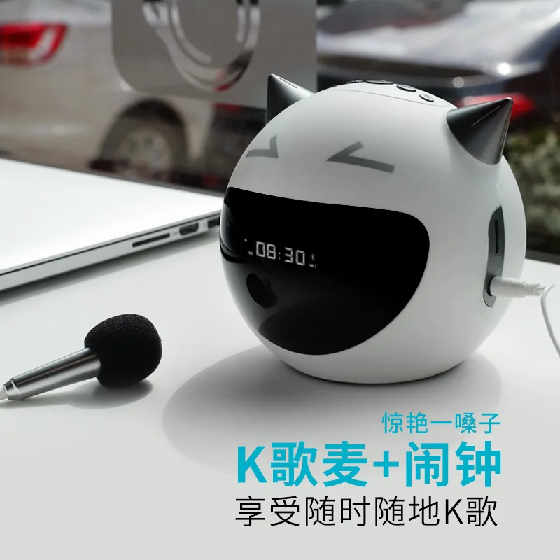 M8 дьявол Bluetooth динамик K песня микрофон радио электронный подарок
