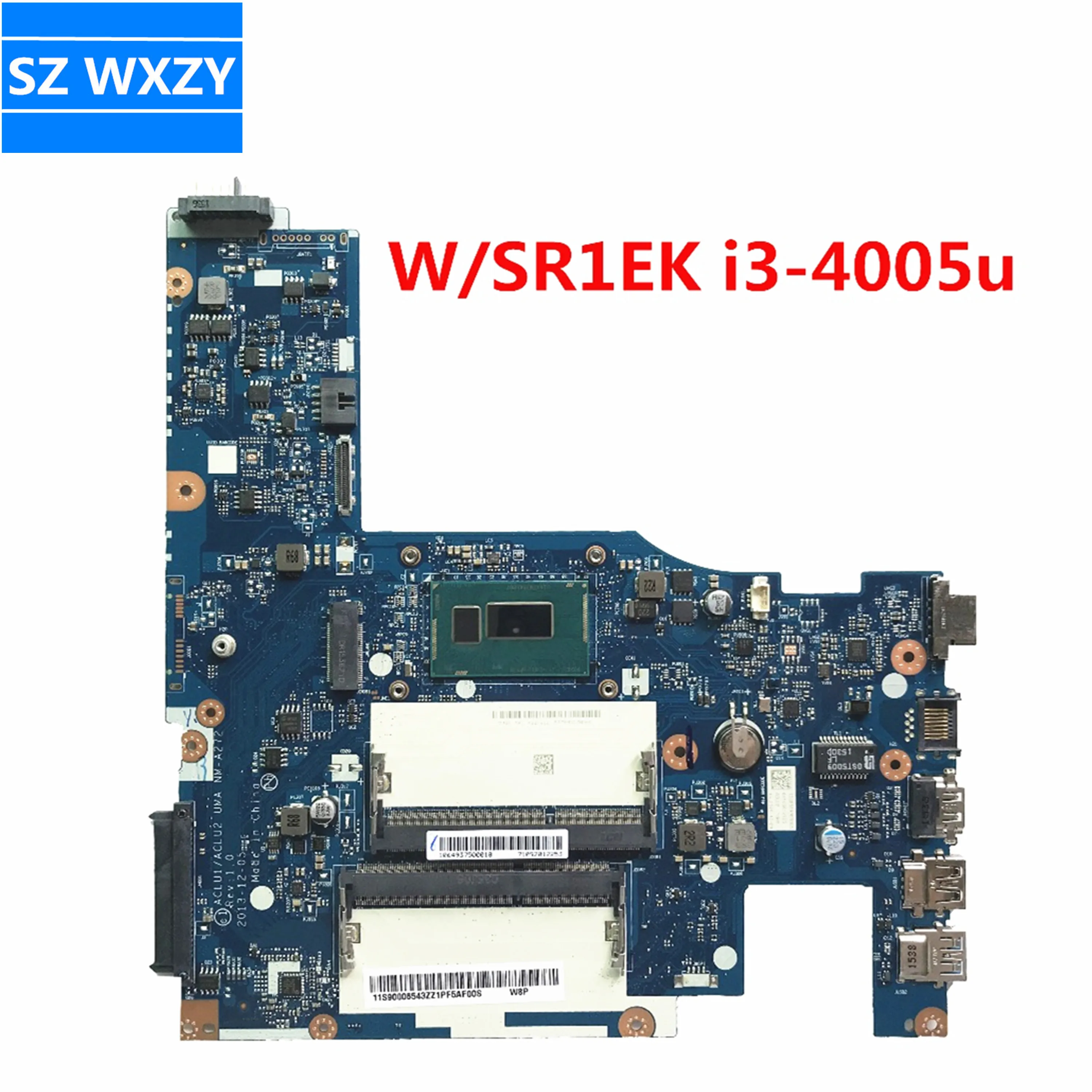 Для LENOVO G50-70 материнская плата для ноутбука 90006543 с SR1EK i3-4005u CPU ACLU1/ACLU2 UMA NM-A272 MB 100%