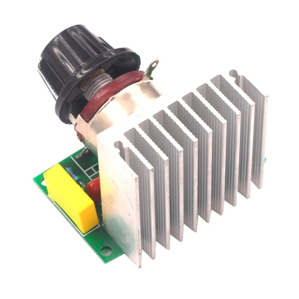 AC220V 2000 Вт электронный импортный тиристорный высокой мощности Реостат регулятор контроль скорости регуляторы температуры