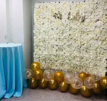 

40x60cm flower wall panel silk wedding rose flower decoration flower wall for wedding backdrop decoration