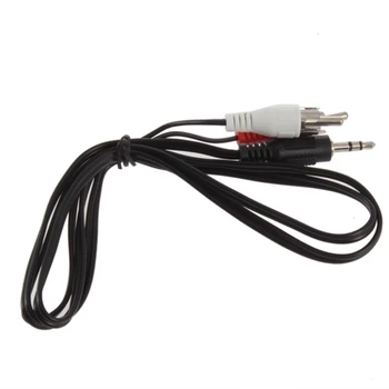 

3.5mm Jack to 2 RCA 1/8 Inch 3.5mm Plug Jack to 2 RCA Male Stereo Audio Earphone Headphone Headset Y Splitter Adaptor Cable