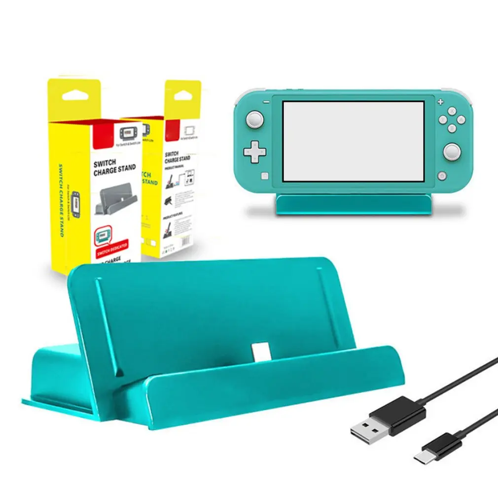 Тип usb-C Подставка для зарядки быстро Зарядное устройство ДЛЯ NS Nintendo Switch Lite консоли Nintendo Switch мини Зарядное устройство игровые аксессуары