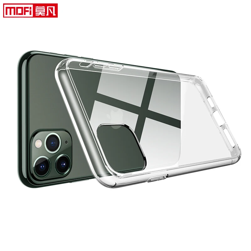 Чехол для iphone 11 Pro, чехол для iphone 11, чехол из ТПУ, прозрачный, силиконовый, прозрачный, мягкий, mofi, Ультратонкий чехол для iphone 11 pro max