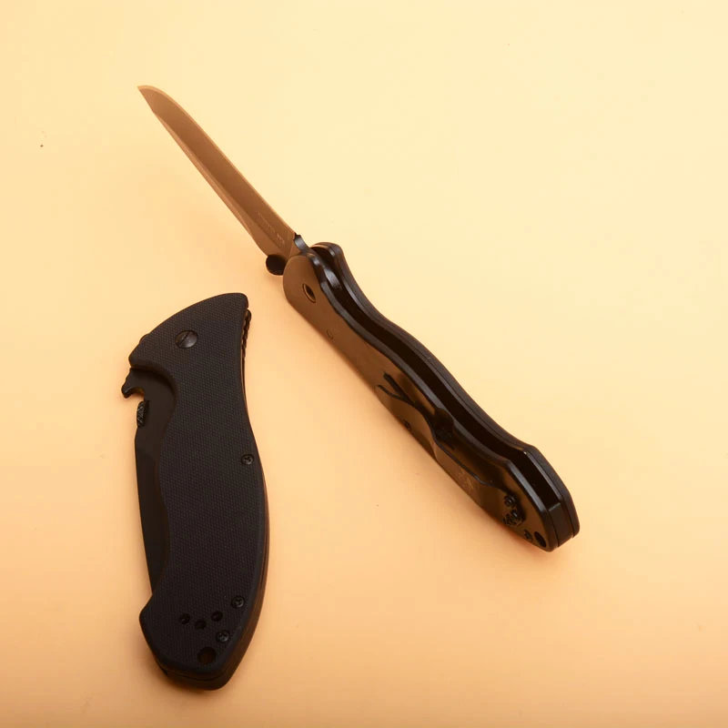 Карманный складной нож Kershaw 6045 8Cr13 лезвие G10 Ручка Открытый охотничий кемпинг нож для выживания фруктов Универсальный EDC ручные инструменты