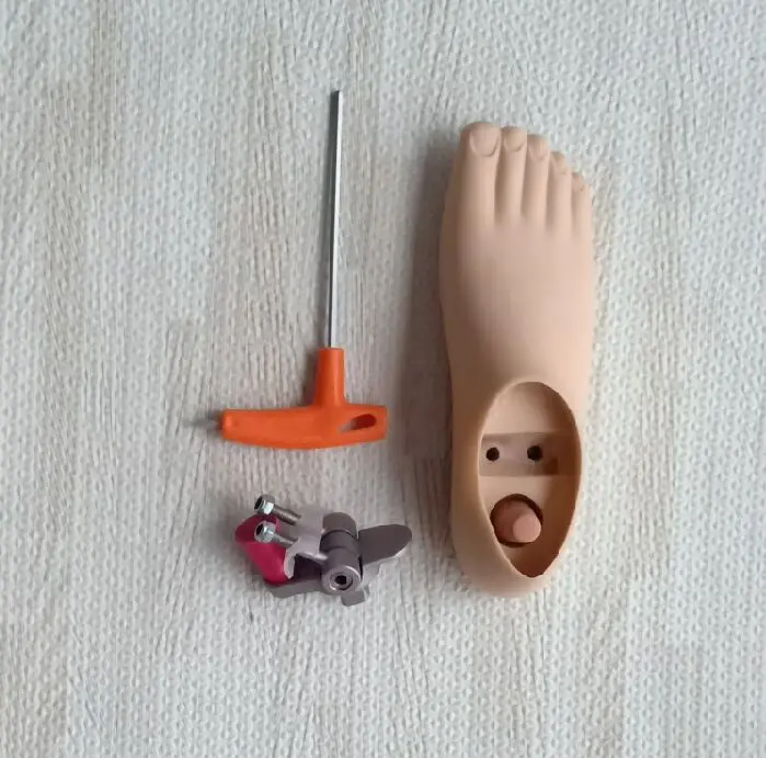 Prosthetic-accessories-prosthetic-foot-plate-double-hole-movable-ankle