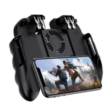Gamepad controlador android joystick móvel gamepad jogo-controlador jogadores de mão ganhar para iphone xiaomi com ventilador mais frio