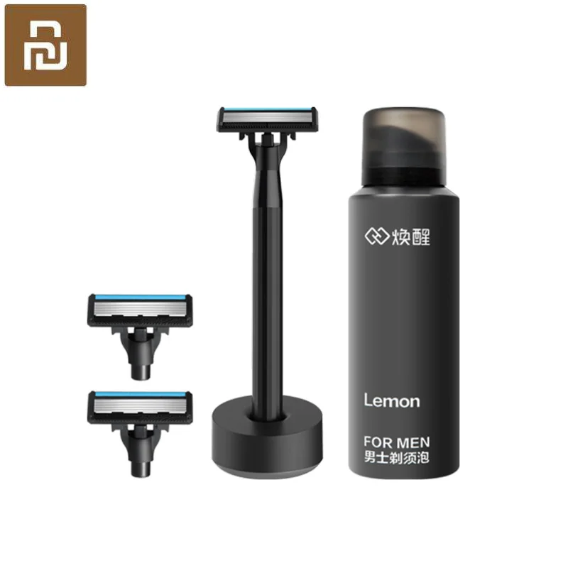 Original Youpin Shaver Beard Shaving H300 6 in 1 Manual Razor Magnetic Shavings Replaceable Blade for Men Women | Красота и здоровье