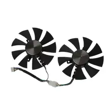Ga91s12h 85mm 12v 0.35a 4pin vga substituição do ventilador placa gráfica ventilador de refrigeração para o seu rx 470 rx474 rx570 ventilador cooler c26