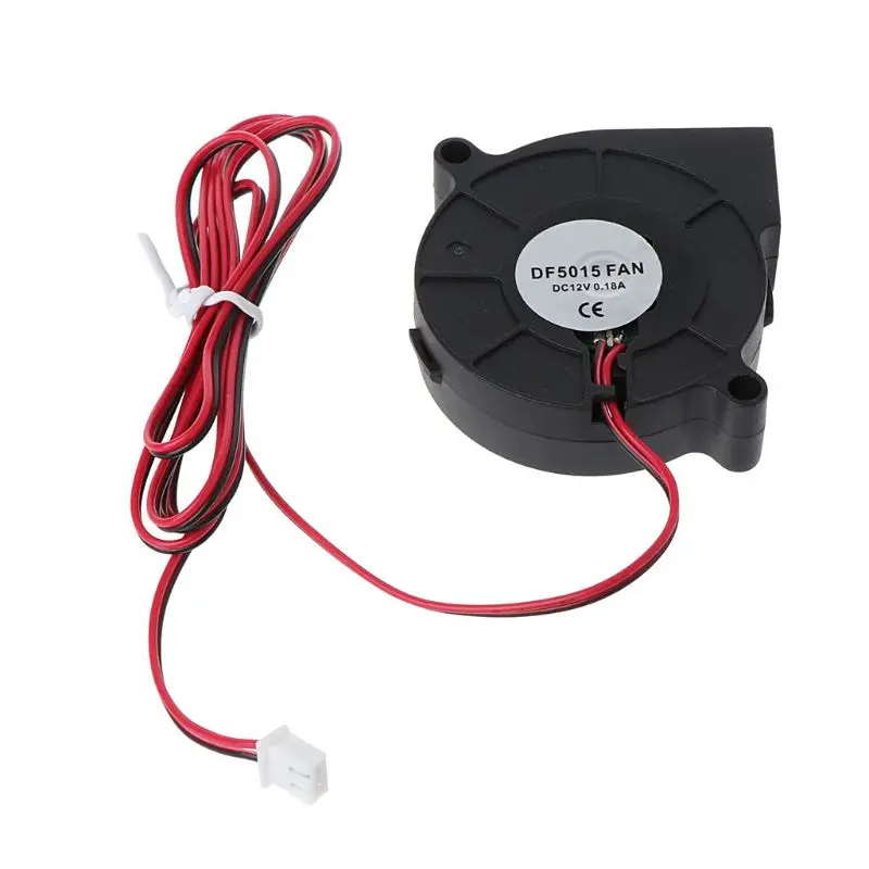 1Pc 12V DC 50mm Blow Radial Cooling Fan Hotend Extruder For RepRap 3D Printer | Компьютеры и офис