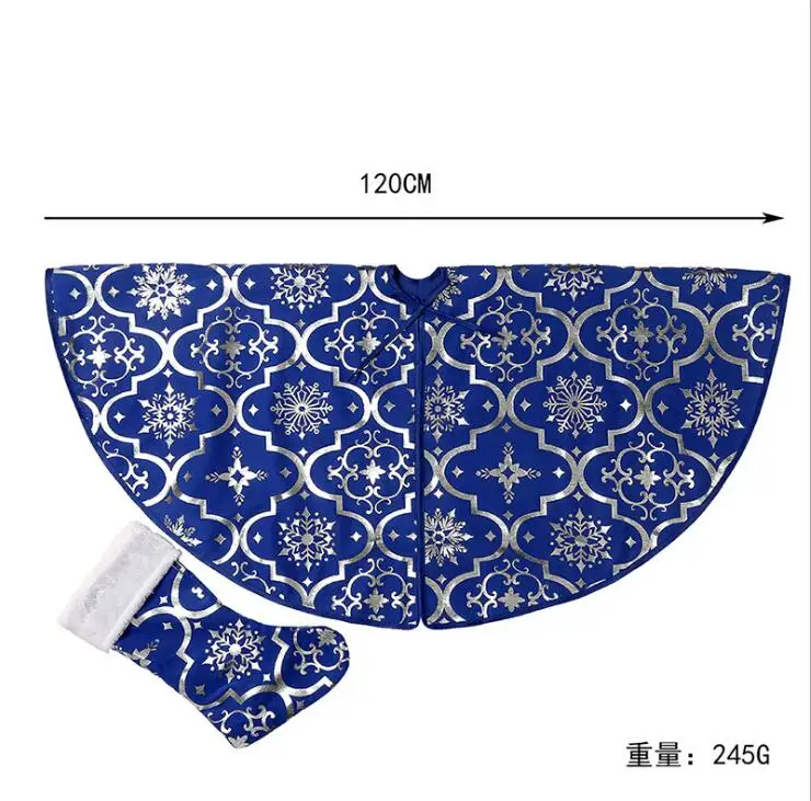 Декоративная Рождественская елка юбка дерево Нижняя фартук Рождественская елка юбка