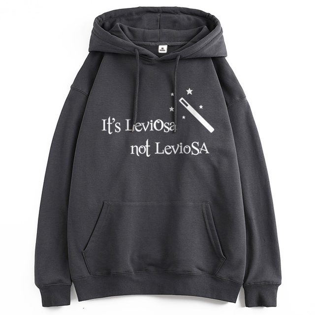 Leviosa Not Leviosa Woman Hoodies Fashion K-pop Pullovers 2021 New Autumn Casual Sweatshirts Hip Hop Polyester Clothing