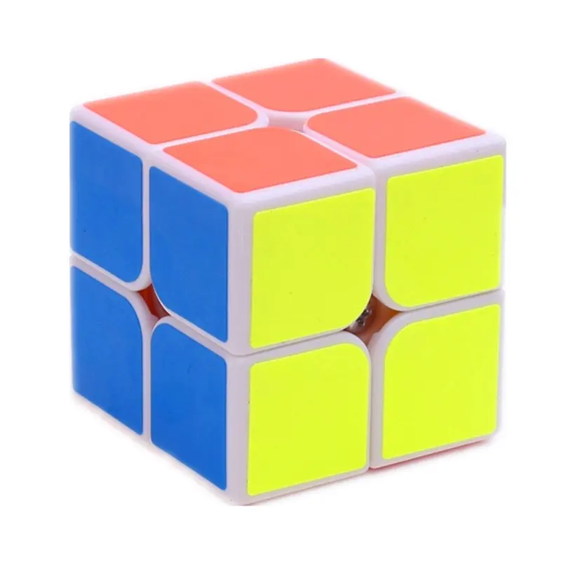 Yongjun GuanPo Plus 2x2x2 магический куб скоростная Головоломка обучающая cubo magico популярные игрушки для мальчиков игры разума - Цвет: White-GuanPo Plus