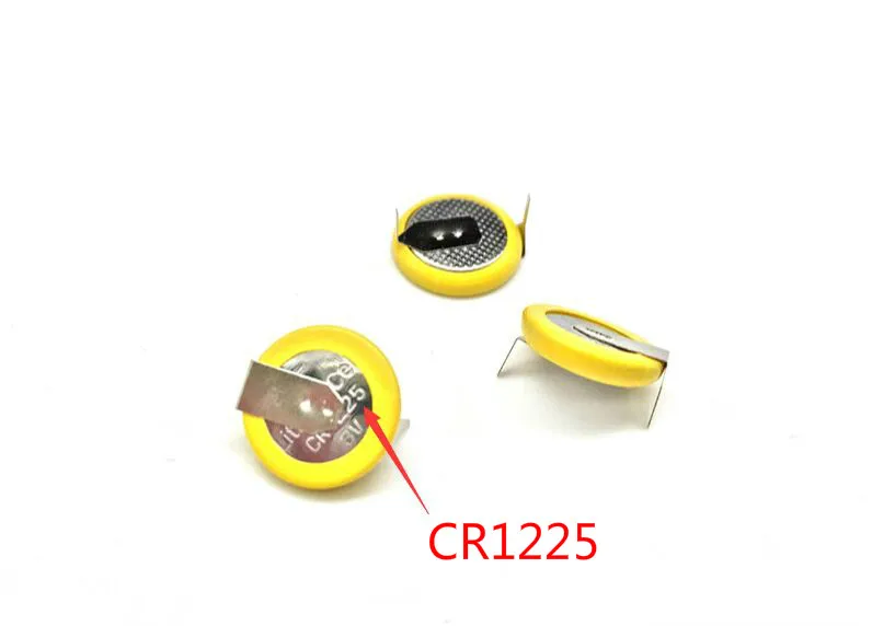 5 шт. CR1225 1225 3V 48 мА/ч, 12*2,5 мм круглая литиевая Батарея кнопочный элемент