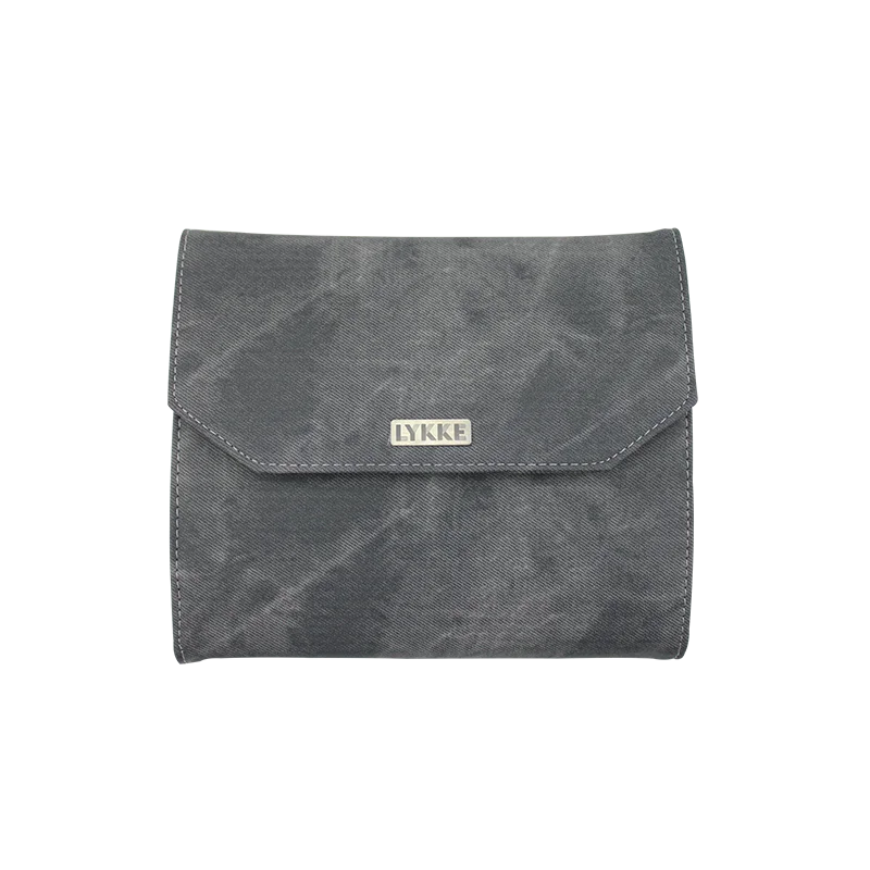 LYKKE "(15 см) Сменный Набор крючков для вязания крючком - Цвет: grey