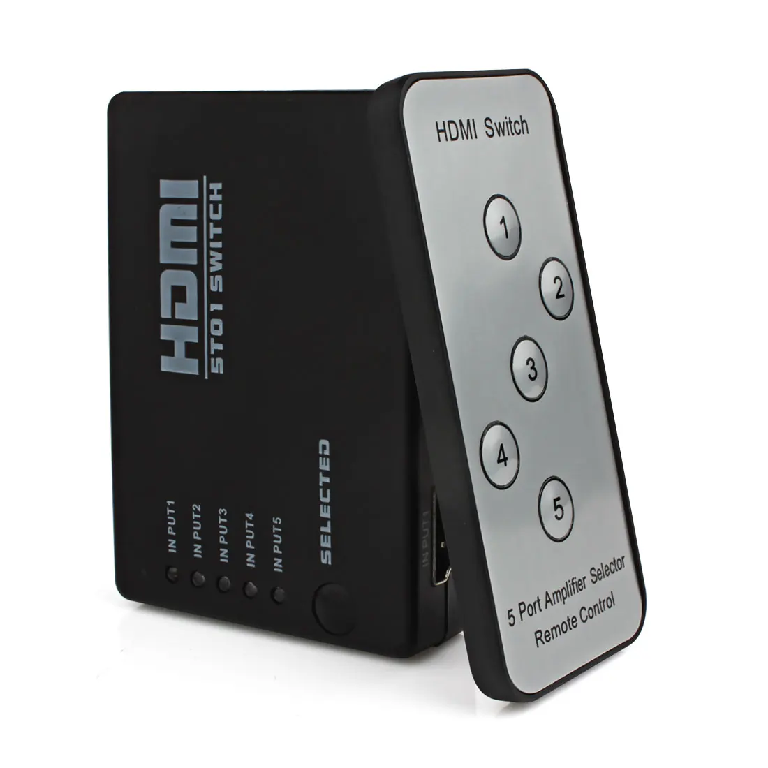 5 в 1 Мини 5 портов HDMI усилитель коммутатор и 1080P HD видео конвертер с пультом дистанционного управления