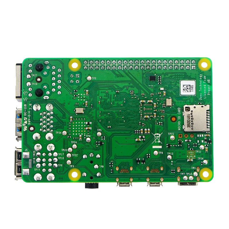 Placa de Desenvolvimento Original Mais Recente Raspberry 4 Modelo b 1g 2g 4g Ram 2.4g & 5g Wifi Bluetooth 5.0 Rpi pi - Imagem 6