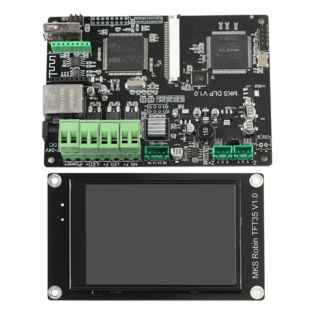 

MKS DLP 3D Printer Software Light Curing Cable Touch Screen Accessories Full Color LCD Display Control Board Kit TFT35 Hardware