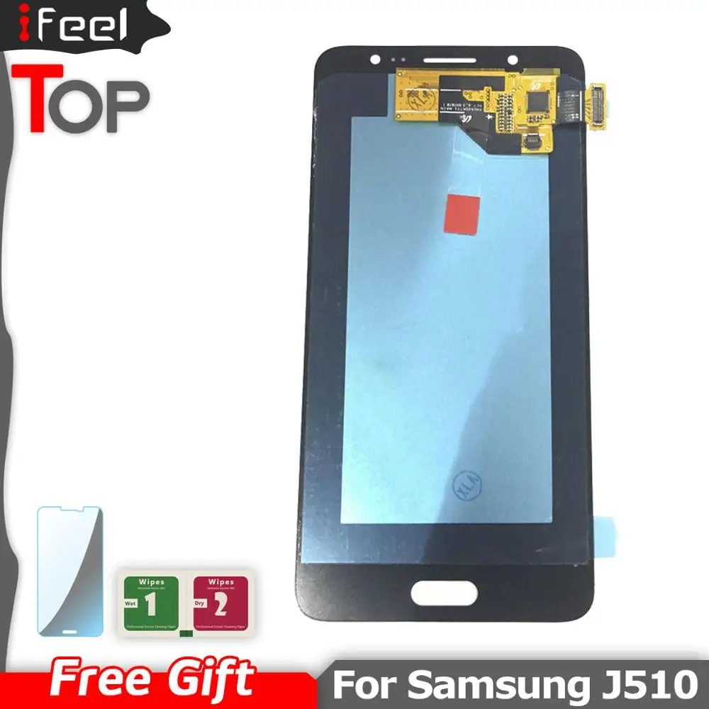 Супер AMOLED ЖК-дисплей для Samsung Galaxy J5 2016 j510 J510F J510FN с сенсорным экраном дигитайзером |