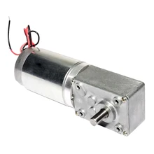 40GZ868 with Reduction Gearbox with Self-locking Feature DC 12/24V 3-160rpm Worm Reducer Geared Motor High Torque Electric Motor