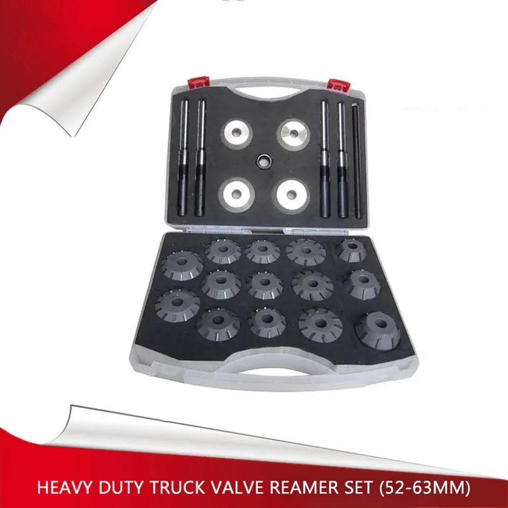 

Reamer set for heavy duty truck valve seat Special reamer for carriage seat ring Diamond grinding wheel 52-62mm