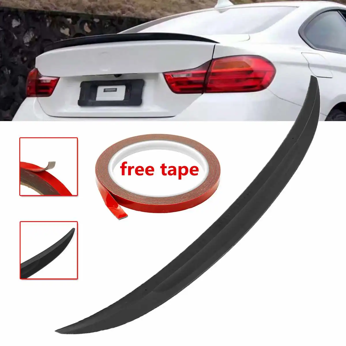 Автомобильный спойлер заднего багажника крыла стиль производительности ABS