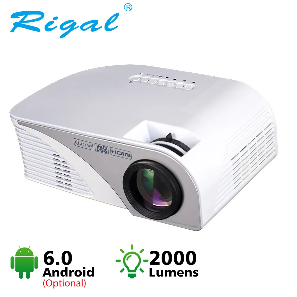 

ThundeaL 2000 Lumen Mini Android WiFi Projector Support Full HD 1080P Portable Video Movie Game Proyector LED RD805 3D Beamer
