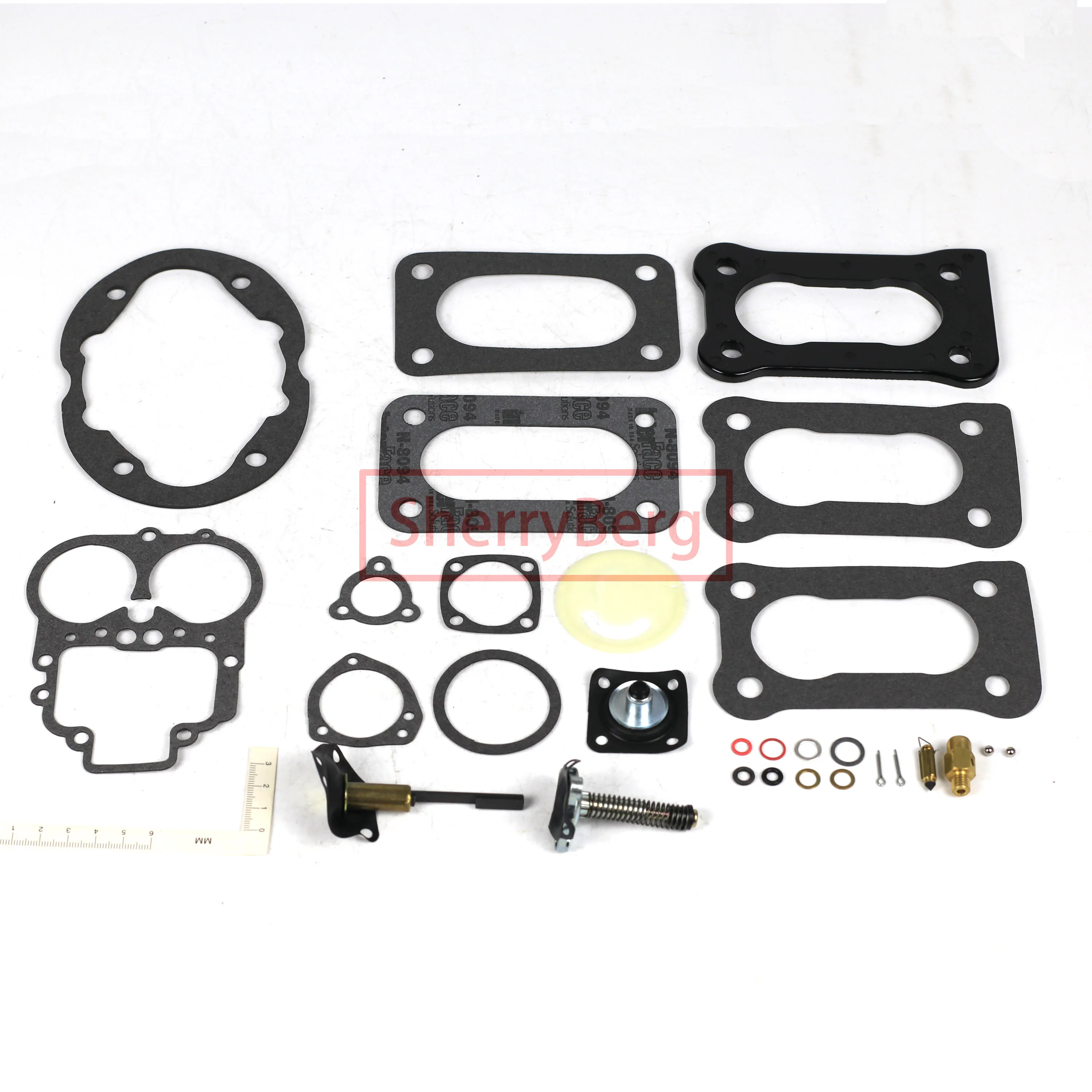SherryBerg Carburettor Rebuild Tuned Kit For Fajs Empi Weber Carburador Carburetor 32/36 DFEV Service Gasket Full Kit Repair Set