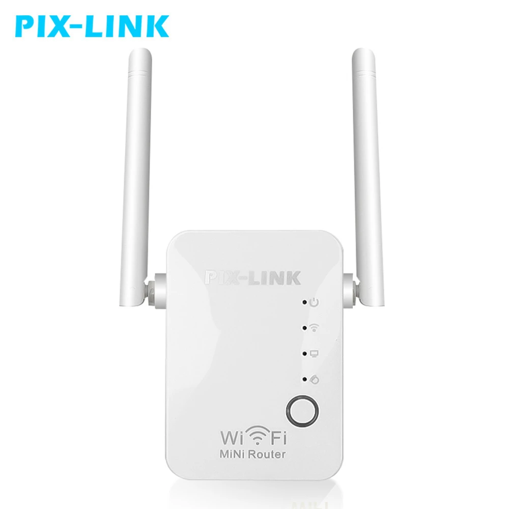 Pixlink Wireless Mini Router Wifi Repeater Access Point Mode Antennas  Booster 2.4g Amplifier Long Range Signal Wi-fi Extender - Routers -  AliExpress