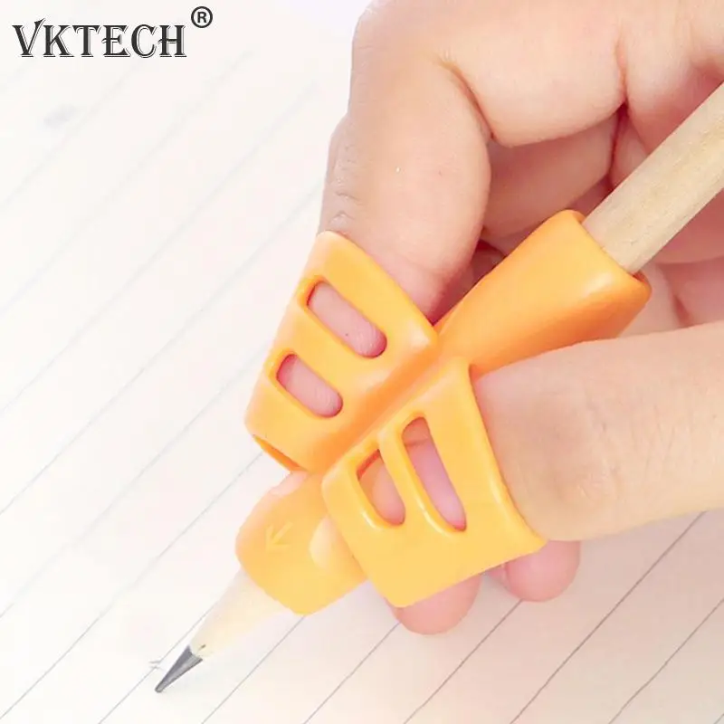 

3pcs Kids Writing Pencil Holder Learning Pen Aid Grip Posture Correction for Students Learning Practise Silicone Pen Aid Grip