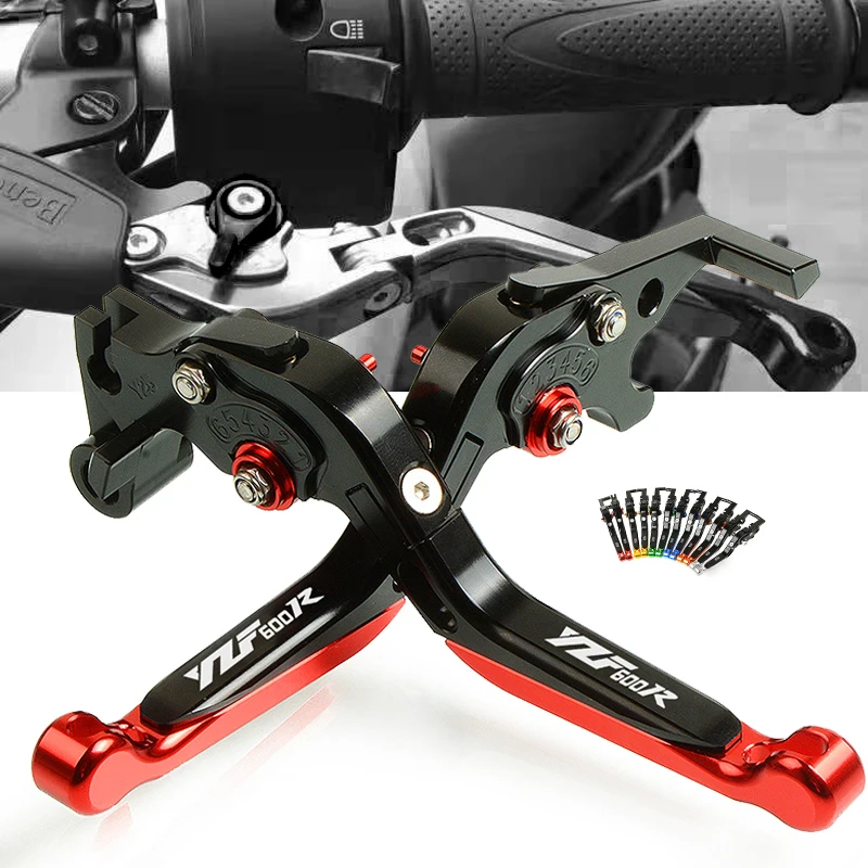 

Motorcycle Accessories CNC Brake Clutch Levers Adjustable Folding Extendable For yamaha YZF600R 1995-2008 2007 2006 2005 2004