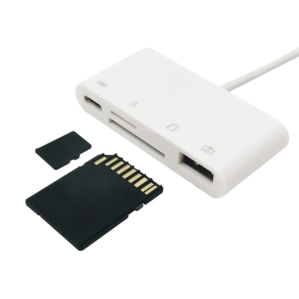 Ouhaobin 4 в 1 USB 3,1 type-C кард-ридер для SD/TF/USB/type C концентратор адаптер ПК высокоскоростной USB 3,1 передача данных до 5 Гбит/с