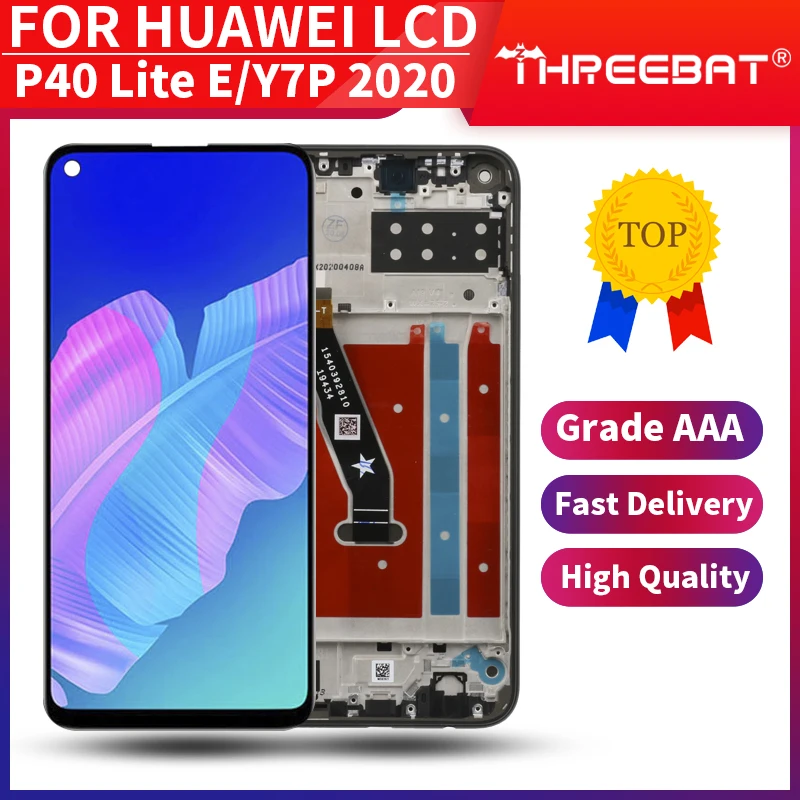Новый ЖК-дисплей 6 39 дюйма для Huawei P40 lite E с сенсорным экраном и дигитайзером в
