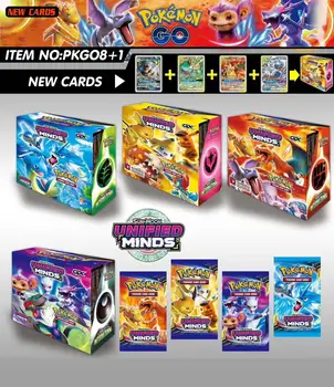 

324pcs Pokemon cards Sun & Moon Dragon Majesty Booster Box Per Collectible Trading Card Game Kids Toy
