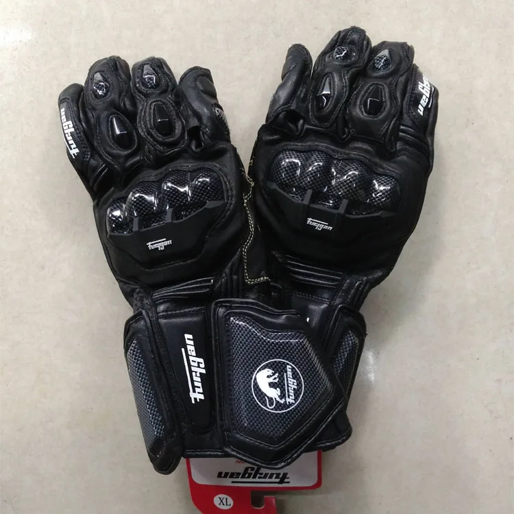 Furygan afs 10 перчатки из углеродного волокна Кожаные Мотоциклетные Перчатки - Цвет: 1